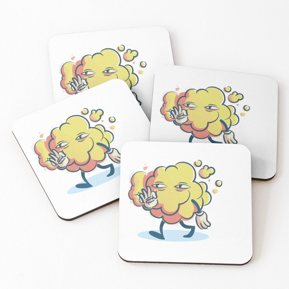 Item preview, Coasters (Set of 4) designed and sold by RedsStickerShop.