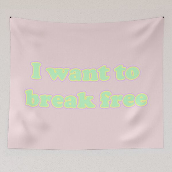 Item preview, I want to break free designed and sold by giuliacosta7.