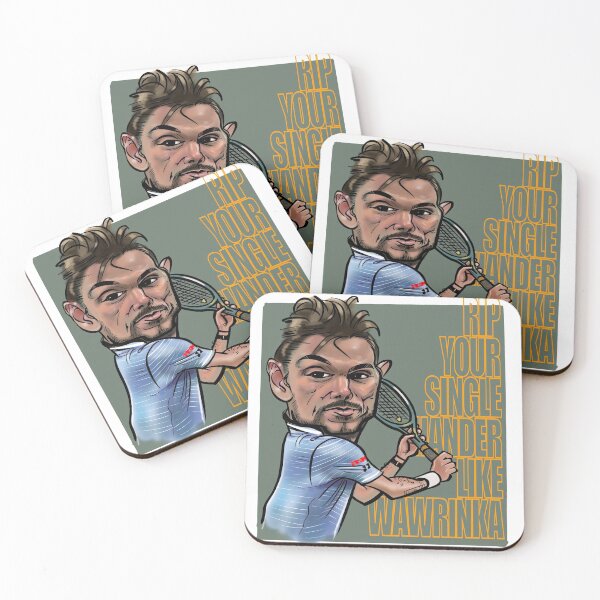 Item preview, Caricature of the Stars - Tennis Pro - Stan Wawrinka designed and sold by JeloArt.