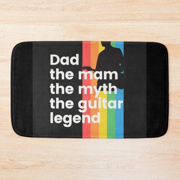 Item preview, Dad the man the myth the guitar legend designed and sold by H2O-Shop.