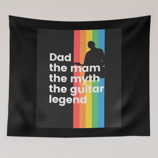 Item preview, Dad the man the myth the guitar legend designed and sold by H2O-Shop.