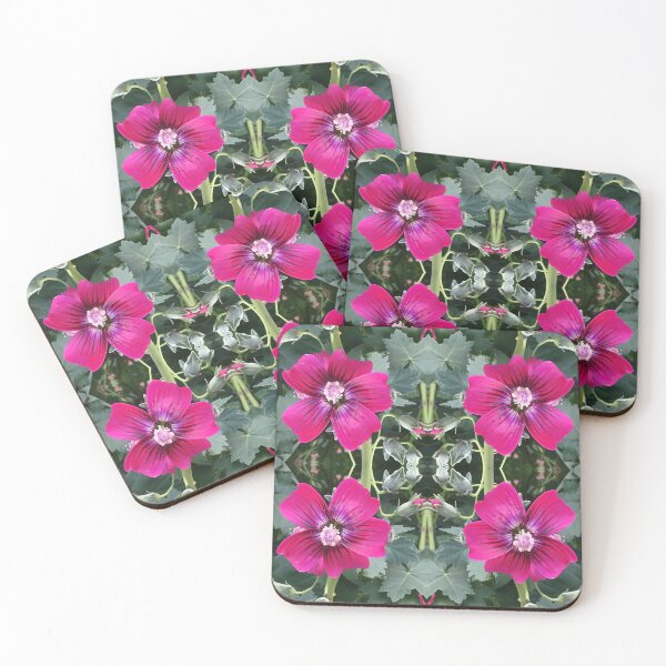 Item preview, Botanical Divine: Magenta Flower Fusion Transforms the Convict- Built Walls designed and sold by RoseAromas.