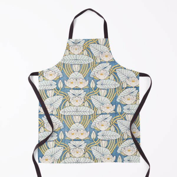 Item preview, Blue Water Lilies in the pond designed and sold by Rachel Pile.