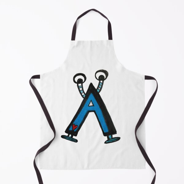 Item preview, A is for Alphabot: Letter A Alien Robot designed and sold by StudioZeta.