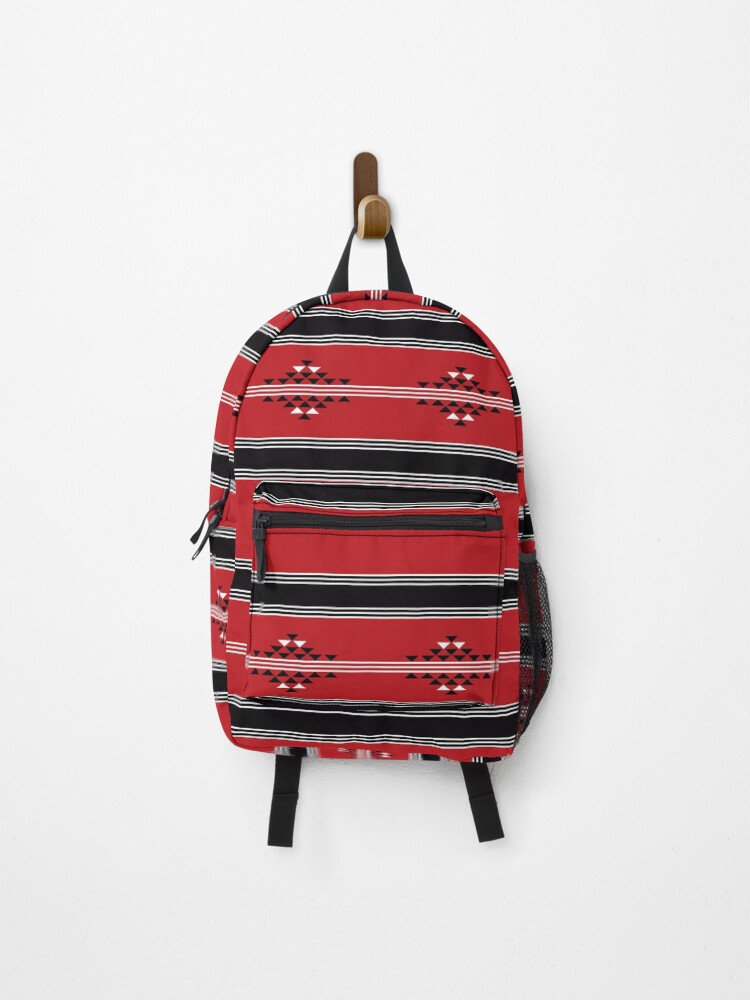geometric design backpack