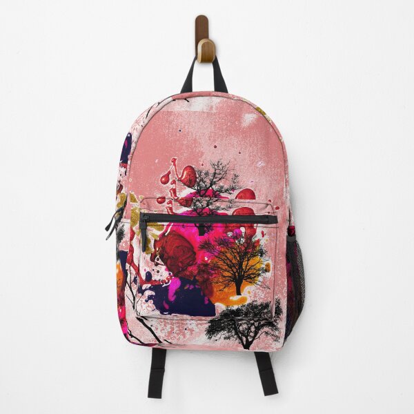 Item preview, tree and bird colorful paint design! designed and sold by Byoudesigns.