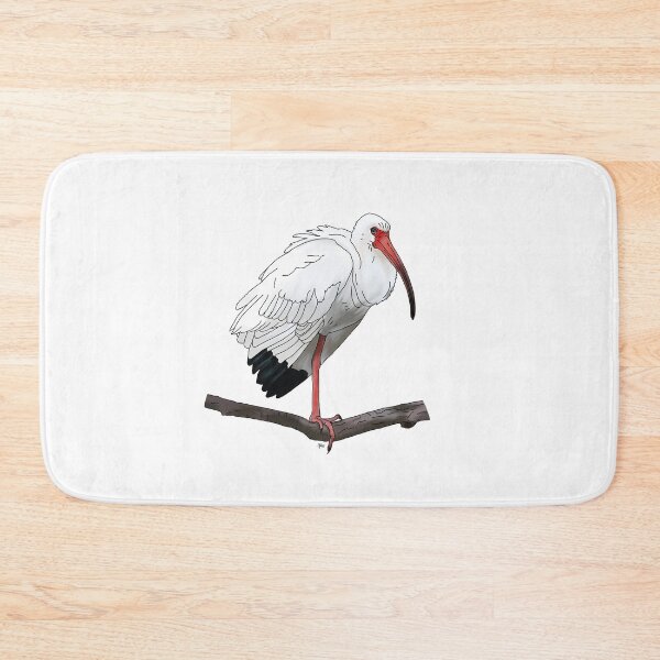Item preview, White Ibis illustration designed and sold by stephaniepeters.