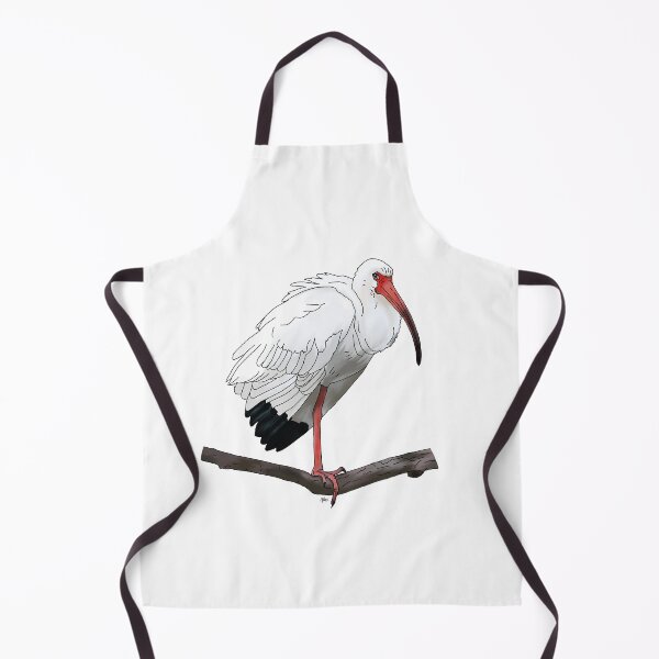 Item preview, White Ibis illustration designed and sold by stephaniepeters.