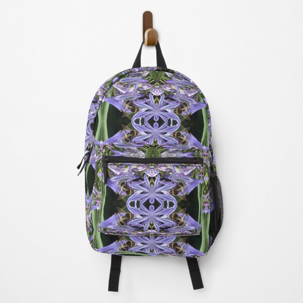 Item preview, Bee Bumbling Blue, Gathering Nectar in the Summertime Sun designed and sold by RoseAromas.