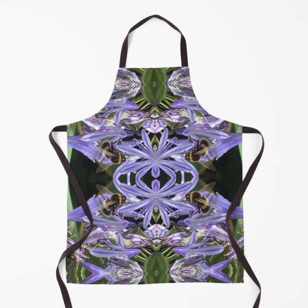 Item preview, Bee Bumbling Blue, Gathering Nectar in the Summertime Sun designed and sold by RoseAromas.