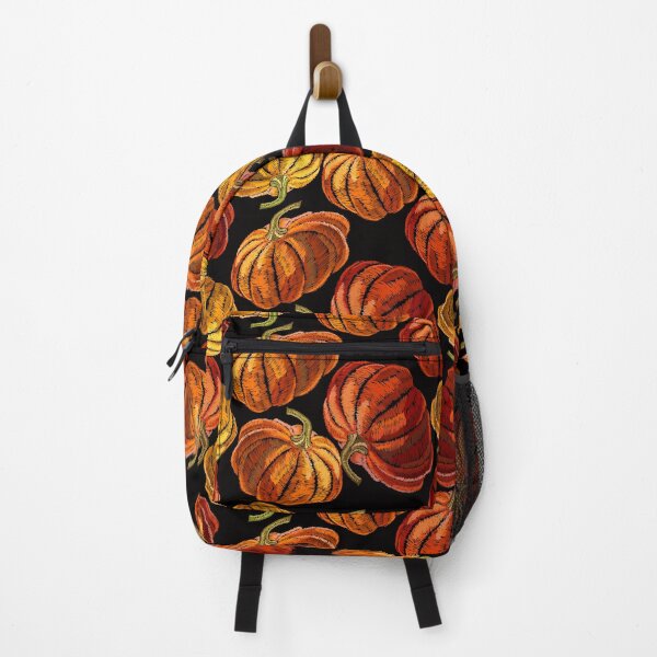 Item preview, Embroidery pumpkin seamless pattern designed and sold by matrioshka.