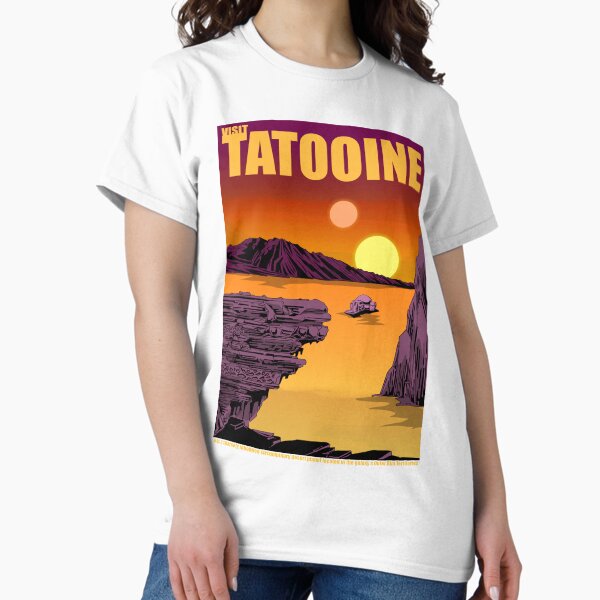 Vista previa del artículo con la obra «Ven a Tatooine», diseñado y vendido por lewandoski212.