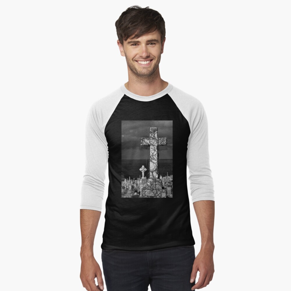 Item preview, Baseball ¾ Sleeve T-Shirt designed and sold by Jdubphotog.