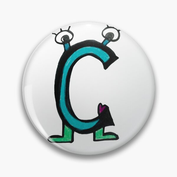 Artikelvorschau, C steht für Candy: Letter C Alien Robot entworfen und verkauft von StudioZeta.