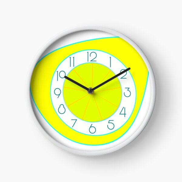 Quartiers de citron Horloge