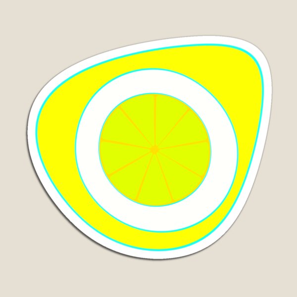 Lemon Wedges Magnet