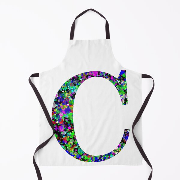 Item preview, Letter C Paint Splatter designed and sold by Handstand365.