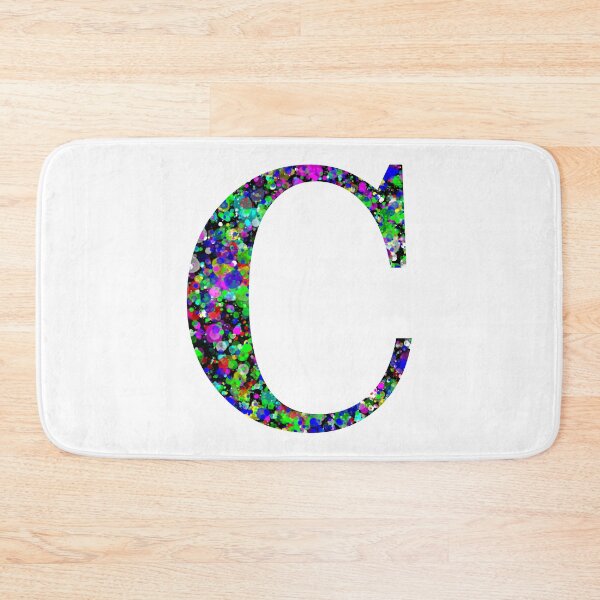 Item preview, Letter C Paint Splatter designed and sold by Handstand365.