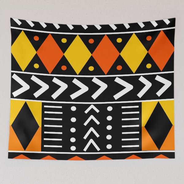 Item preview, African Mudcloth Art designed and sold by funkyvibes.