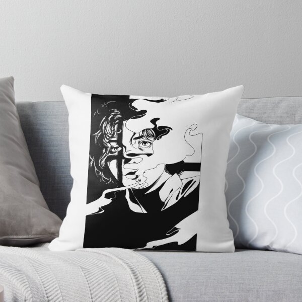 Item preview, goth boy smoking designed and sold by SadSpaceFace.