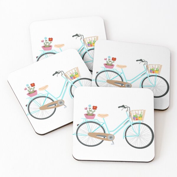 Item preview, Bicycle with Flowers  designed and sold by LWCreates.