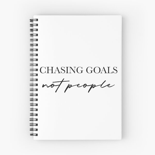 Item preview, Chasing Goals Not People designed and sold by Lunacreativetime.