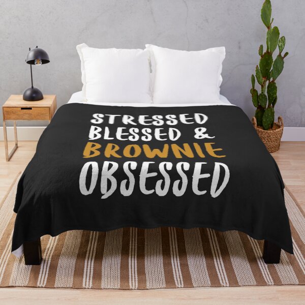 Item preview, Stressed Blessed & Brownie Obsessed Dessert Gift designed and sold by EricJP.