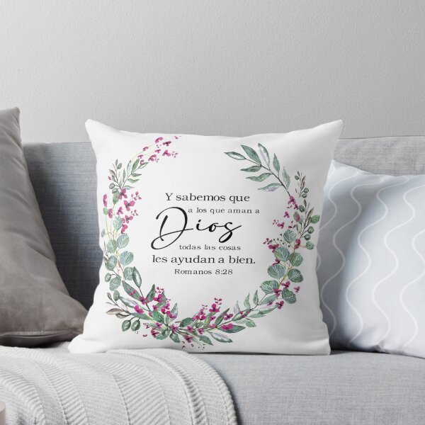 Item preview, Y sabemos que a los que aman a Dios , Romanos 8 28, spanish bible verse designed and sold by latiendadearyam.