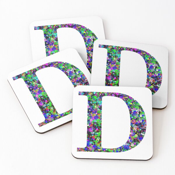 Item preview, Letter D Paint Splatter designed and sold by Handstand365.