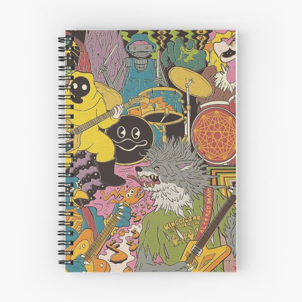 Item preview, King Gizzard And The lizard Wizard Psychedelic Mural  designed and sold by BonBoMochiBall.