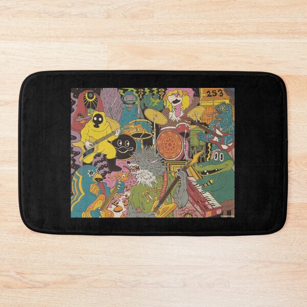 Item preview, King Gizzard And The lizard Wizard Psychedelic Mural  designed and sold by BonBoMochiBall.
