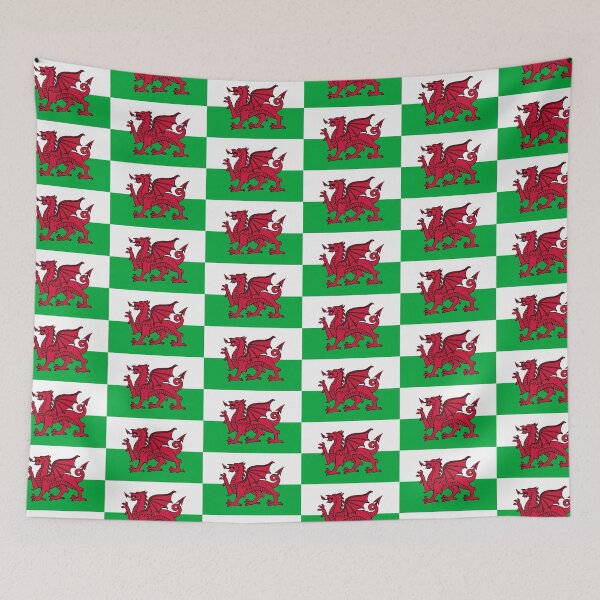Item preview, Welsh Flag: Welsh Rugby Union  designed and sold by BigJackTees.
