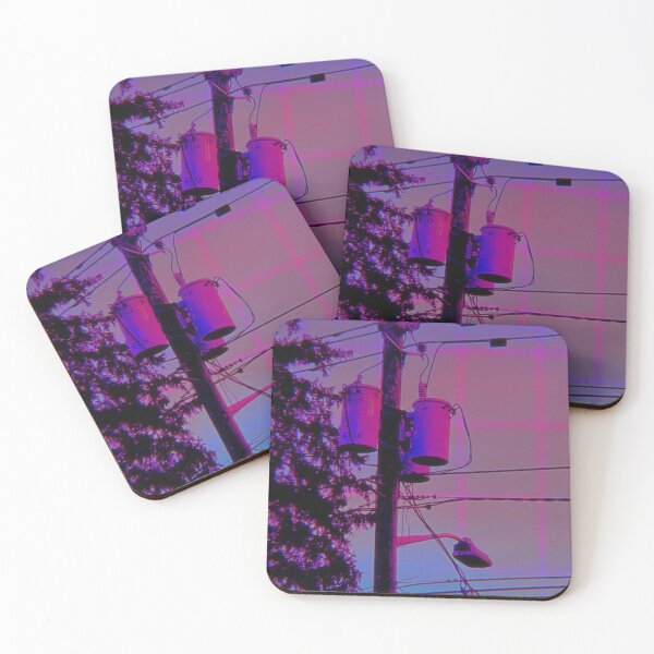 Item preview, Retrowave night street  designed and sold by Underthesunmoon.