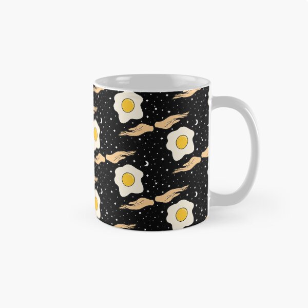 Item preview, The Magical Sunny Side Up - Whimsical Egg Fried / Breakfast Pattern designed and sold by Ranggasme.
