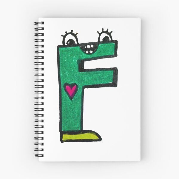 Item preview, F is for Fabulous: Letter F Alien Robot designed and sold by StudioZeta.