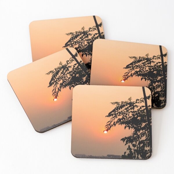 Artikelvorschau, Orange Sonnenuntergangsbaum entworfen und verkauft von PriyanDecor.