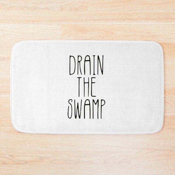 Item preview, Drain the Swamp - Donald Trump Quote Sticker designed and sold by Lilycooper23.