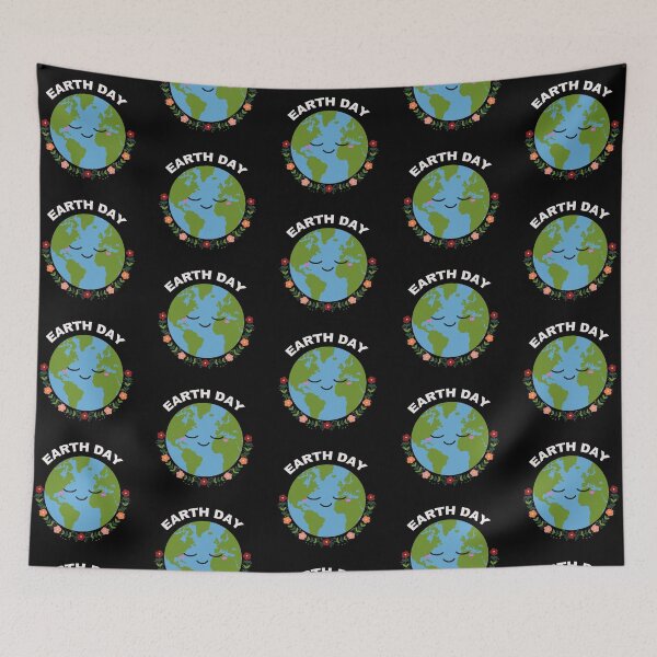 Item preview, Kawaii floral earth day  designed and sold by galax-C.