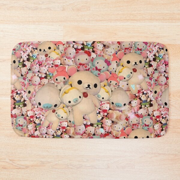 Item preview, bear and greetings cat designed and sold by littlefoxcurio.