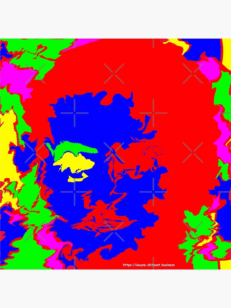 Thumbnail 3 of 3, Poster, Wayne Lord on Mushrooms designed and sold by Wayneiverse.