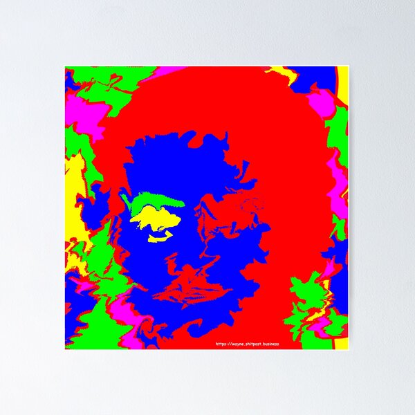 Wayne Lord on Mushrooms Poster