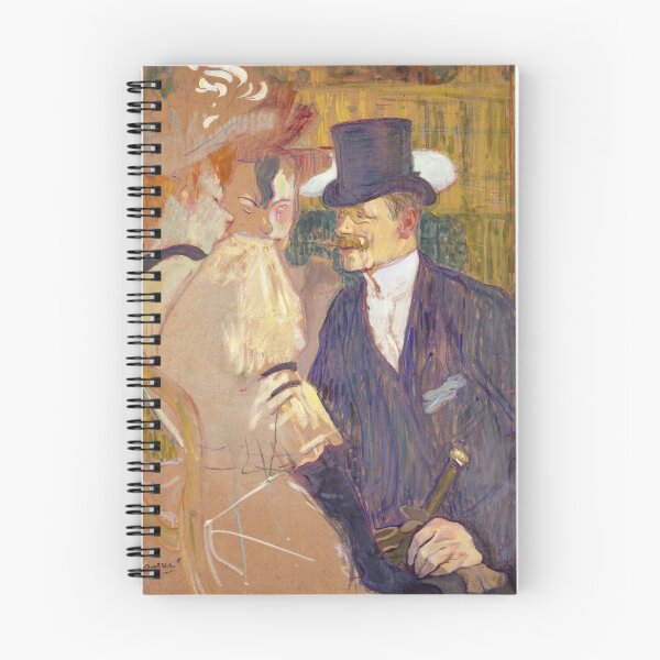Artikelvorschau, Henri de Toulouse-Lautrec - Der Engländer am Moulin Rouge (L'Anglais au Moulin-Rouge) (1892) entworfen und verkauft von HistoryRestored.