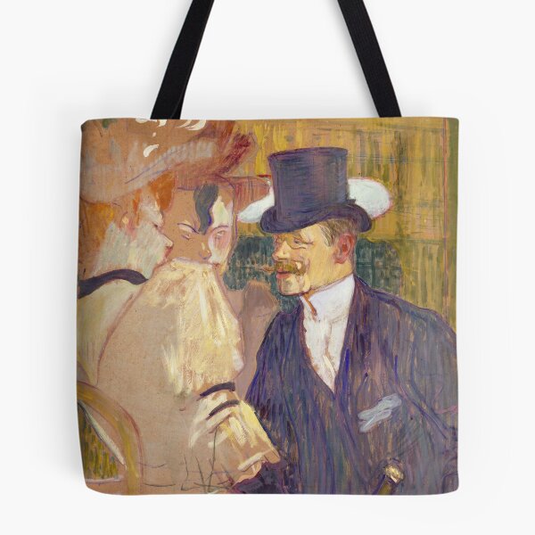 Item preview, Henri de Toulouse-Lautrec - The Englishman at the Moulin Rouge (L'Anglais au Moulin-Rouge) (1892) designed and sold by HistoryRestored.