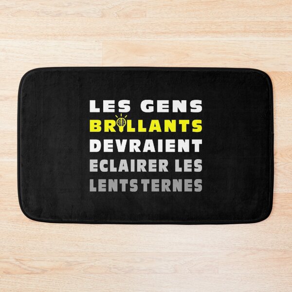 Item preview, BRILLIANT PEOPLE SHOULD LIGHT UP THE DULL SLOWS (Politics, School, Work) designed and sold by francoisville.