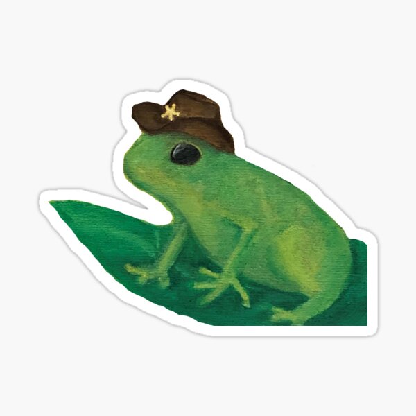 Item preview, Clarence the Sheriff Frog designed and sold by lilyisaplantt.