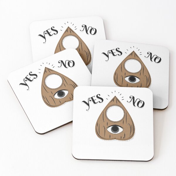 Item preview, Yes/No Ouija designed and sold by RedsStickerShop.