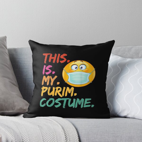 Item preview, This is my Purim Costume funny Jewish Face Mask designed and sold by birdmorrison.