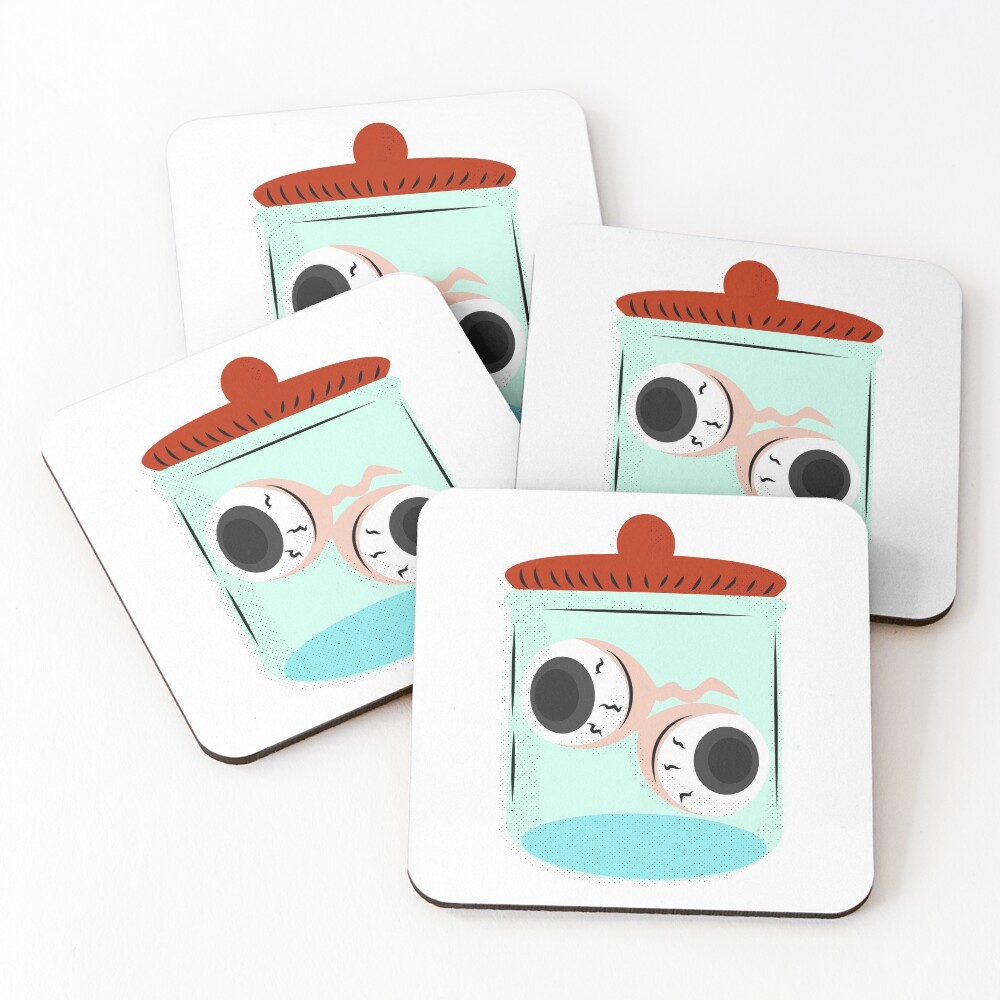 Item preview, Coasters (Set of 4) designed and sold by RedsStickerShop.