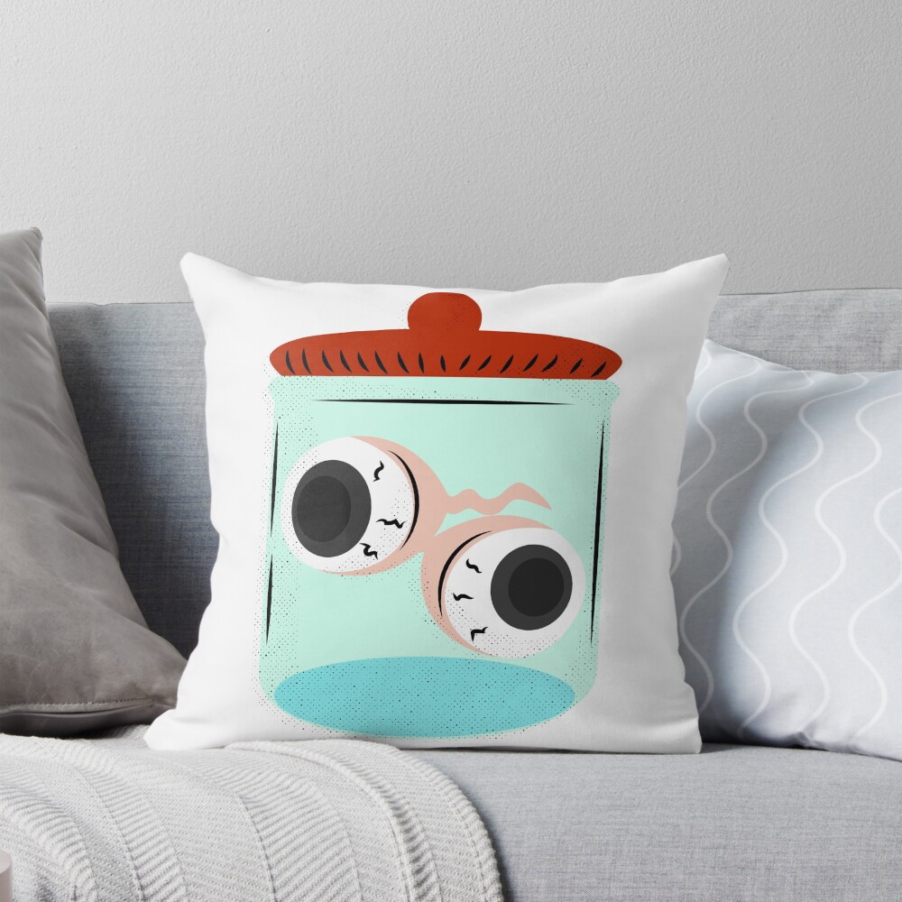 Item preview, Throw Pillow designed and sold by RedsStickerShop.