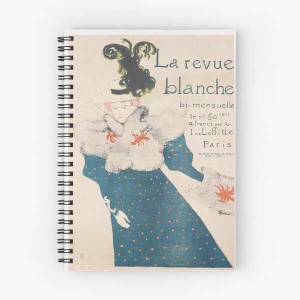 Item preview, Henri de Toulouse-Lautrec - La Revue Blanche (The White Review) (1895) designed and sold by HistoryRestored.